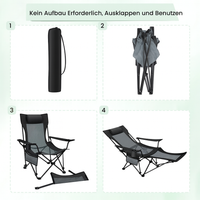 Faltbarer Outdoor-Liegestuhl