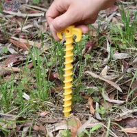 Spiral-Heringe für Zelte